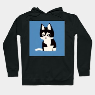 Cute Cat Kitten Art 3 Hoodie